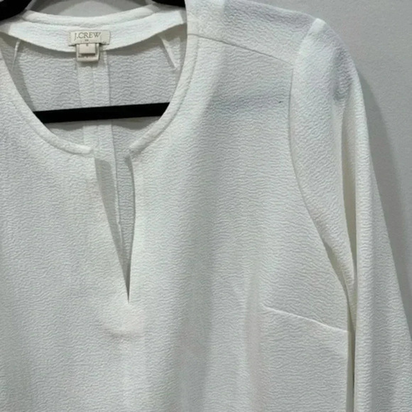 J.crew textured crepe blouse small - Picture 3 of 8